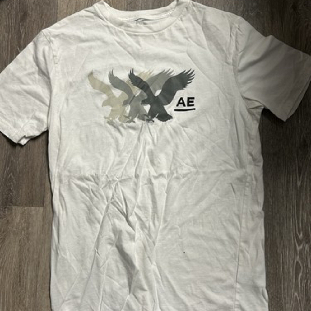 Men's American Eagle Outfitters White T-Shirt Extra Small XS